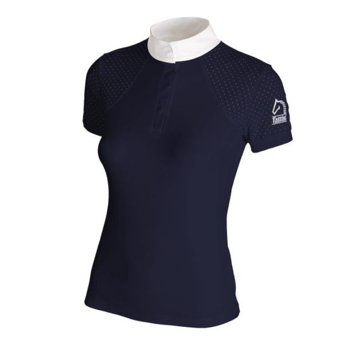Polo de concours pour femme avec inserts micro-perforés