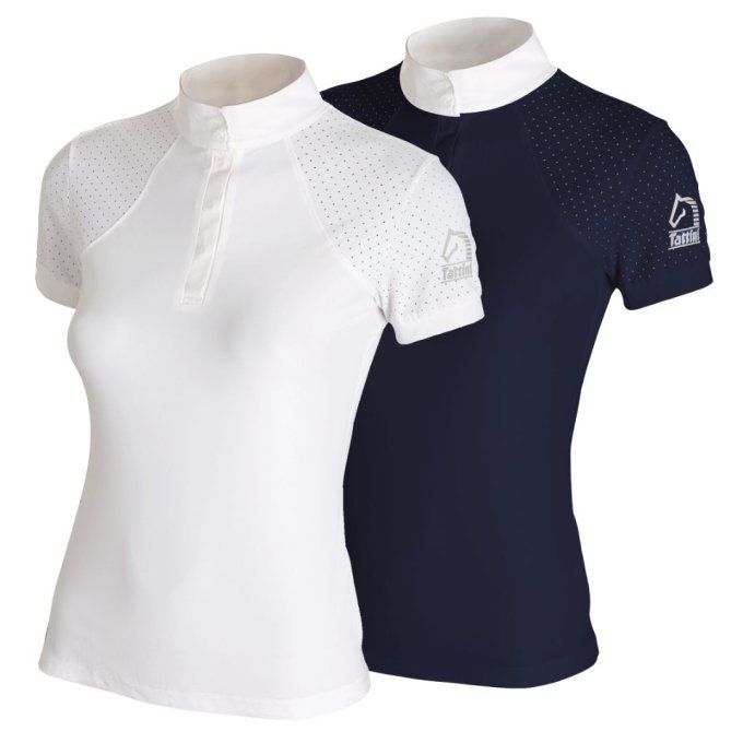 Polo de concours pour femme avec inserts micro-perforés