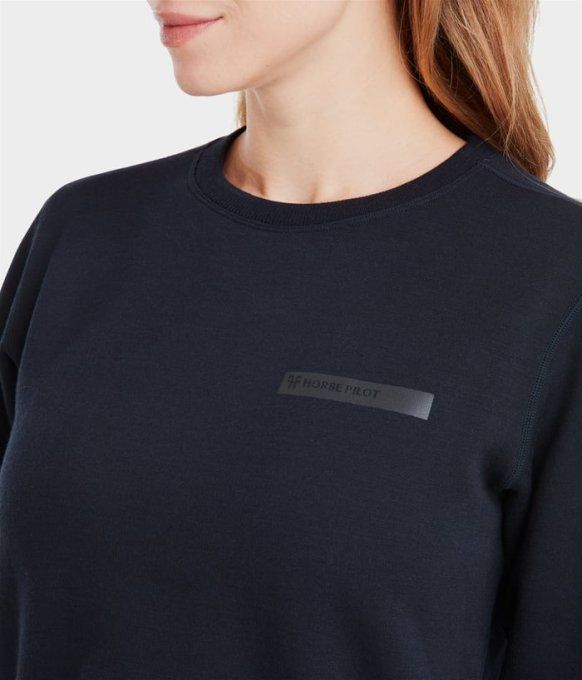 Merinos Sweat-shirt Femme Horse Pilot