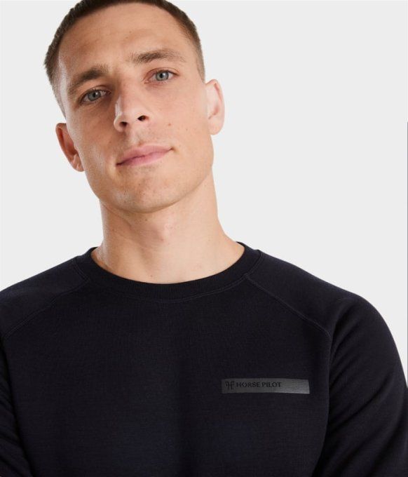 Merinos Sweat-shirt Homme Horse Pïlot