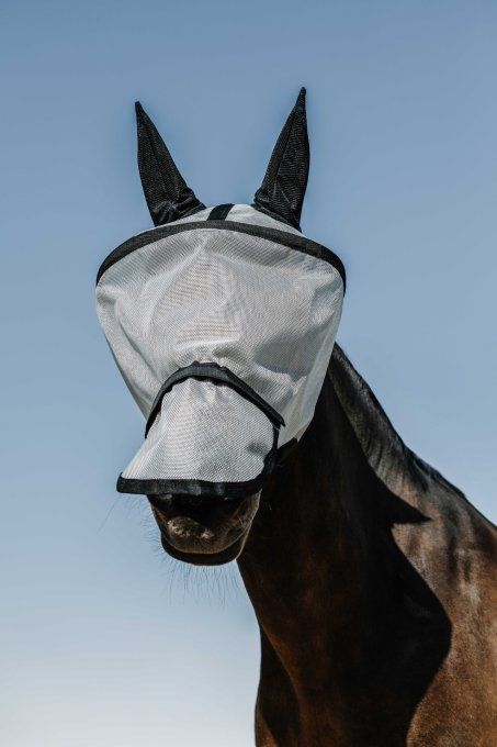 Masque Anti-mouches anti-UV EQUITHÈME - Protec