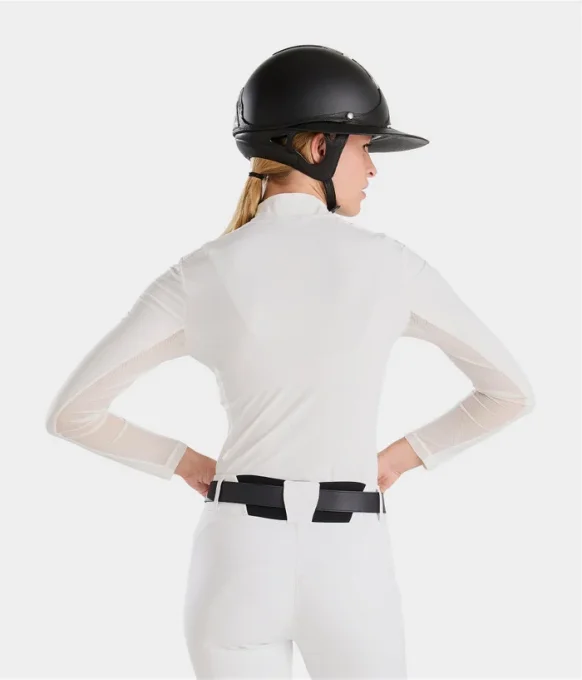 Flow Women Competition Shirt LS Horse Pïlot