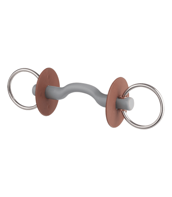 Mors Beris avec canon à passage de langue, anneau 7.5 cm