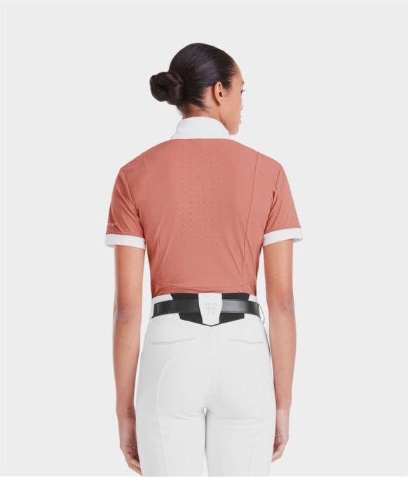 Polo Monica Manches Courtes Femme Horse Pilot