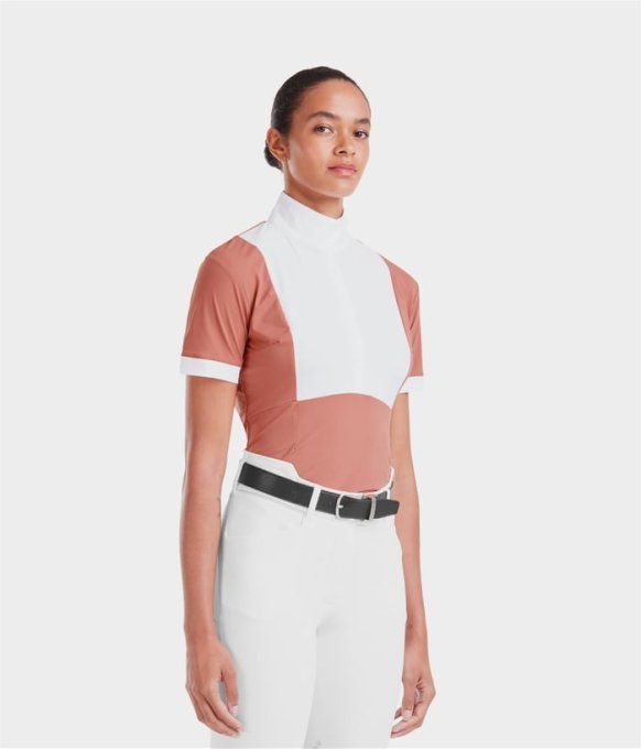 Polo Monica Manches Courtes Femme Horse Pilot