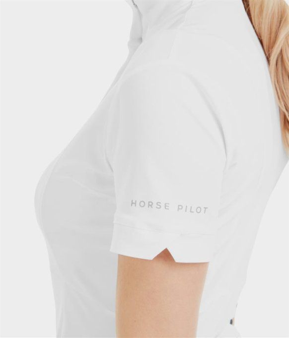 Polo Monica Manches Courtes Femme Horse Pilot