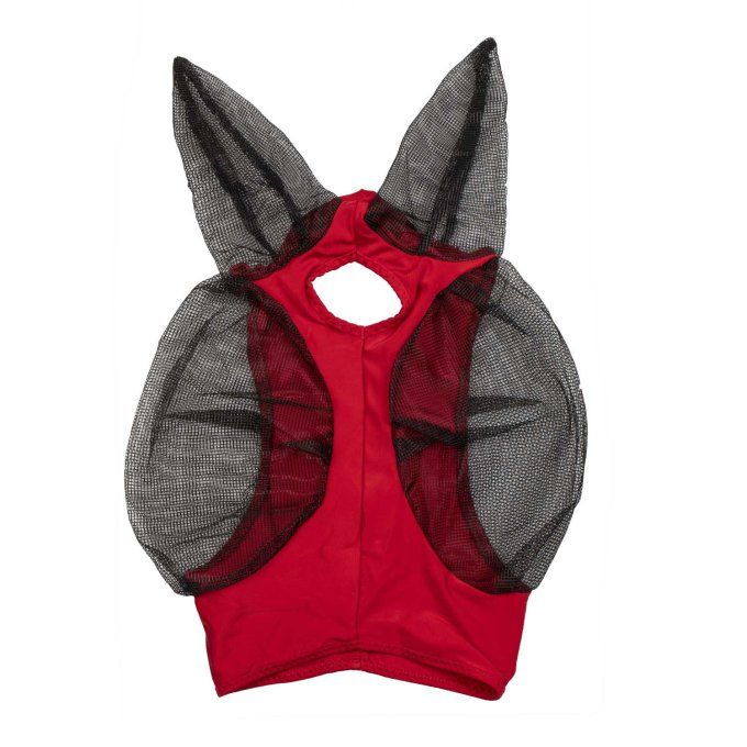 Masque anti-mouches en élasthanne et filet couvre-oreilles 