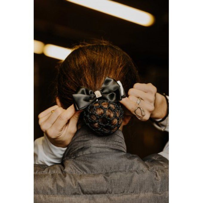 Barrette résille pour cheveux
