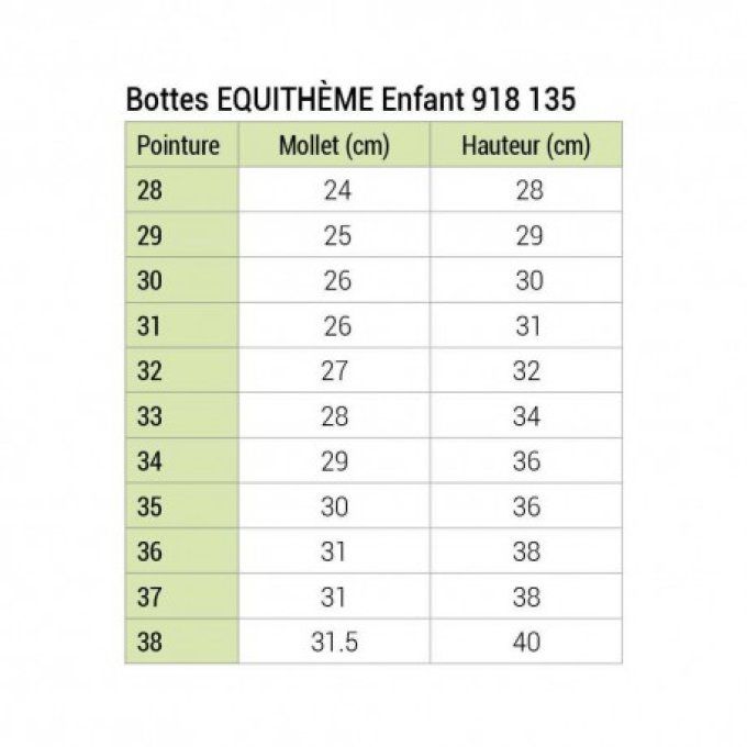 Bottes EQUITHÈME - Enfant