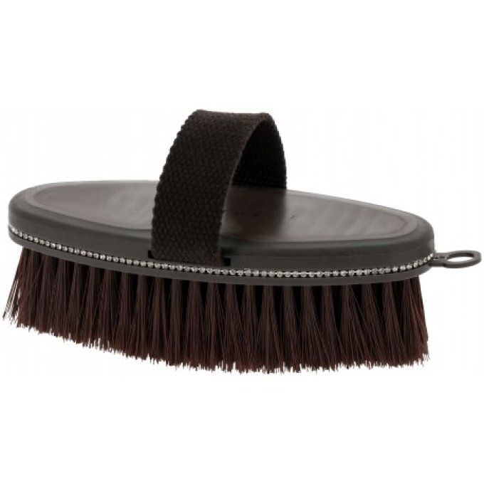 Brosse douce Je t'aime EQUITHÈME - Strass
