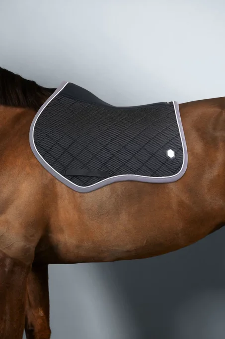 Dynamix Tapis de selle Mesh velours 3D