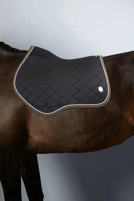 Dynamix Tapis de selle Mesh velours 3D