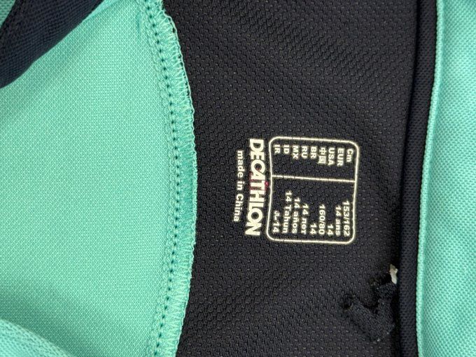 Polo fouganza 14 ans