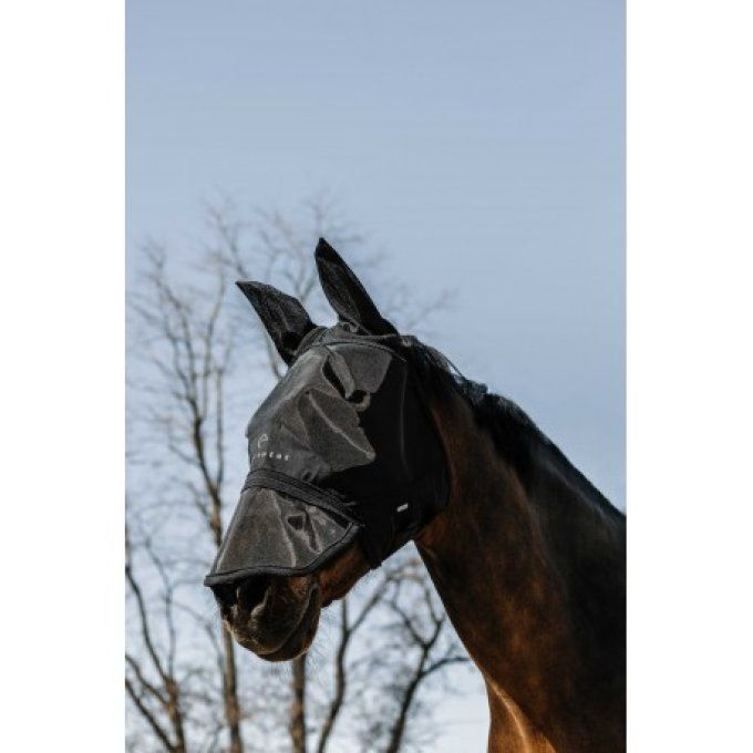 Masque anti-mouches anti-UV EQUITHÈME - Zipper