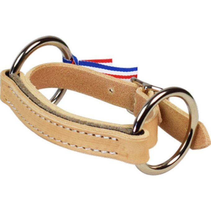 Mors en cuir plat à lanière