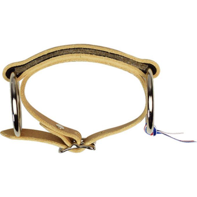 Mors en cuir plat à lanière