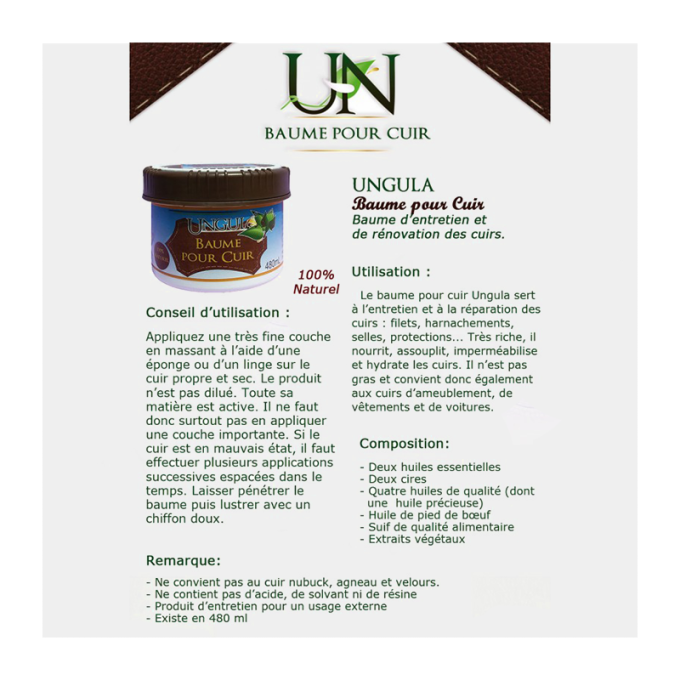 Baume cuir